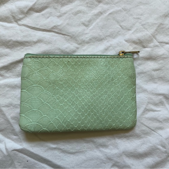 🧚mint snakeskin mini wallet🧚 - Picture 2 of 3